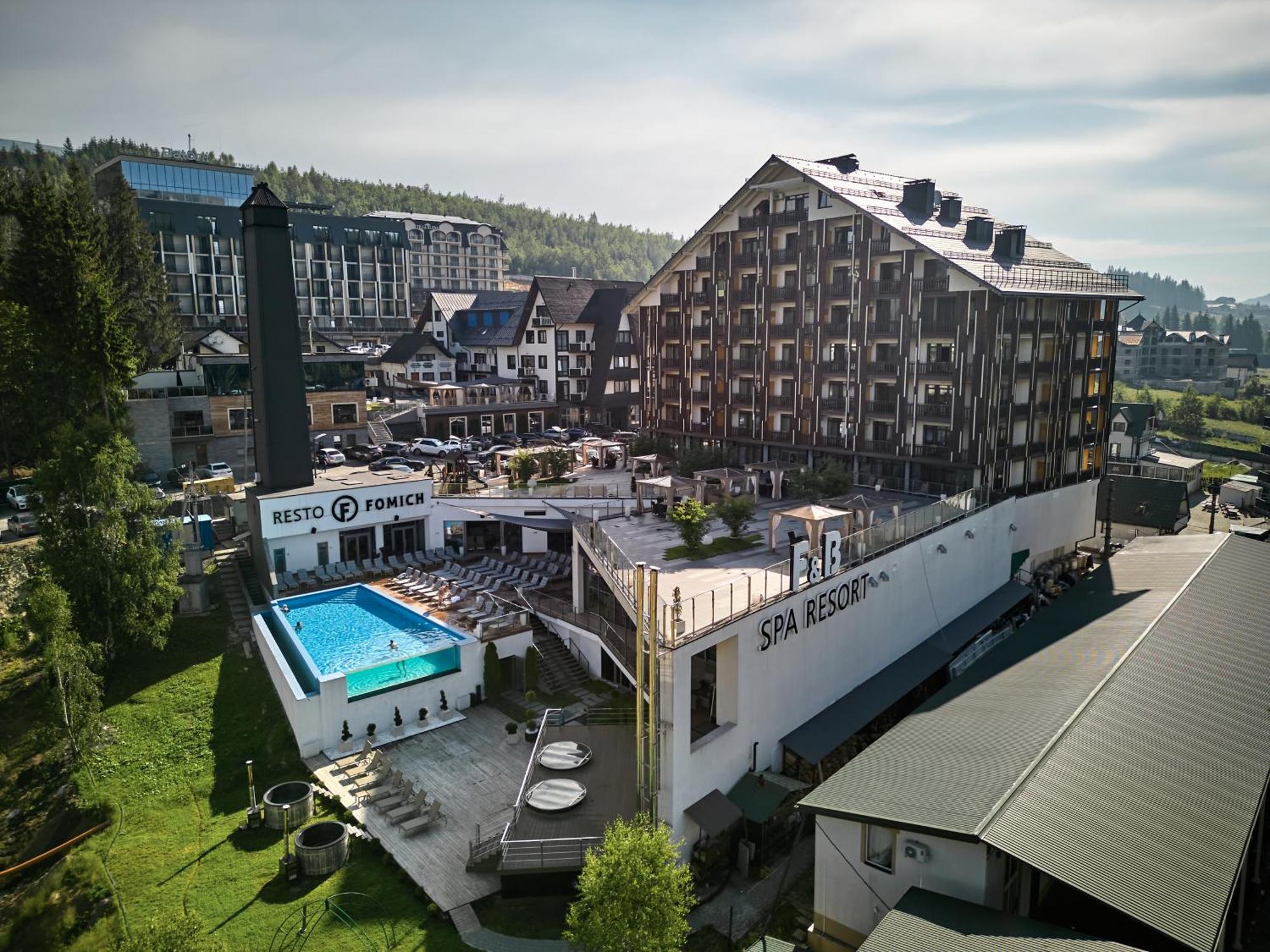F&B Spa Resort Bukovel Exterior photo